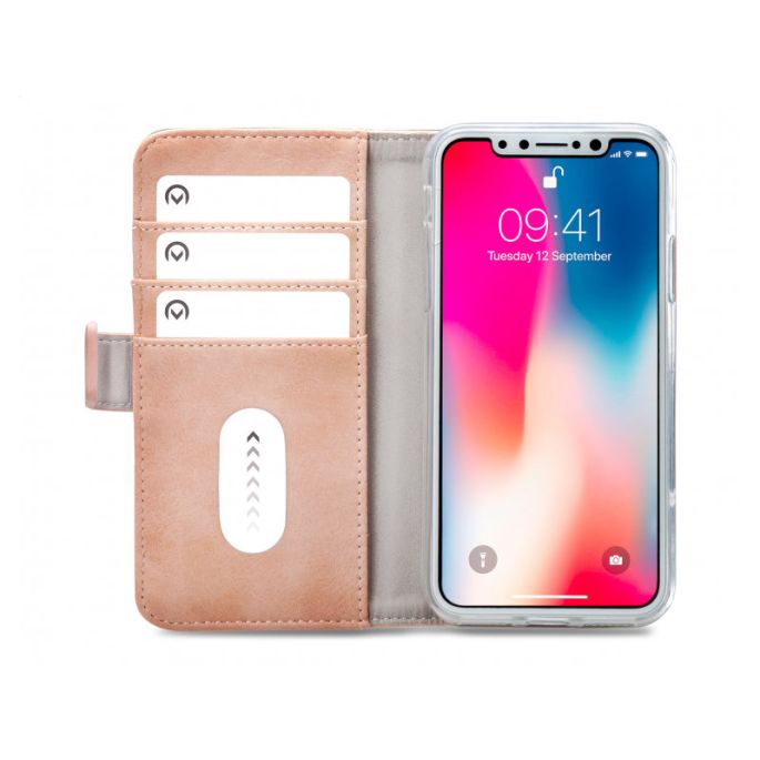Mobilize Elite Gelly Book Case Apple iPhone Xs Max - Roze