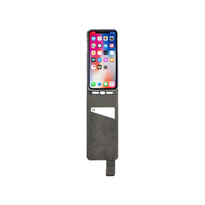 Mobilize Classic Gelly Flip Case Apple iPhone Xs Max - Zwart