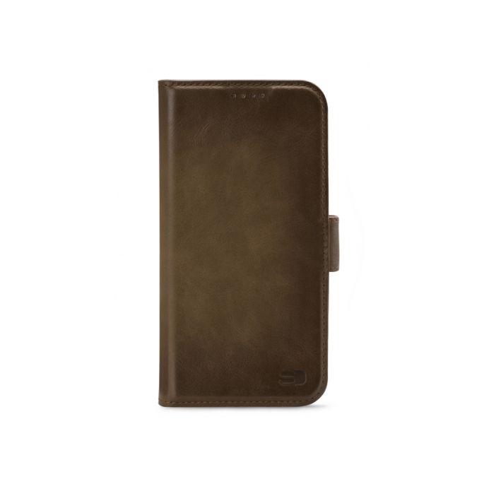 Senza Desire Lederen Wallet Apple iPhone Xs Max - Groen