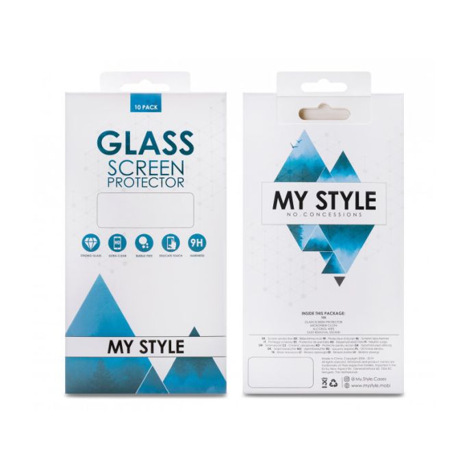 My Style Gehard Glas Screenprotector voor Samsung Galaxy A7 2018 - Transparant (10-Pack)