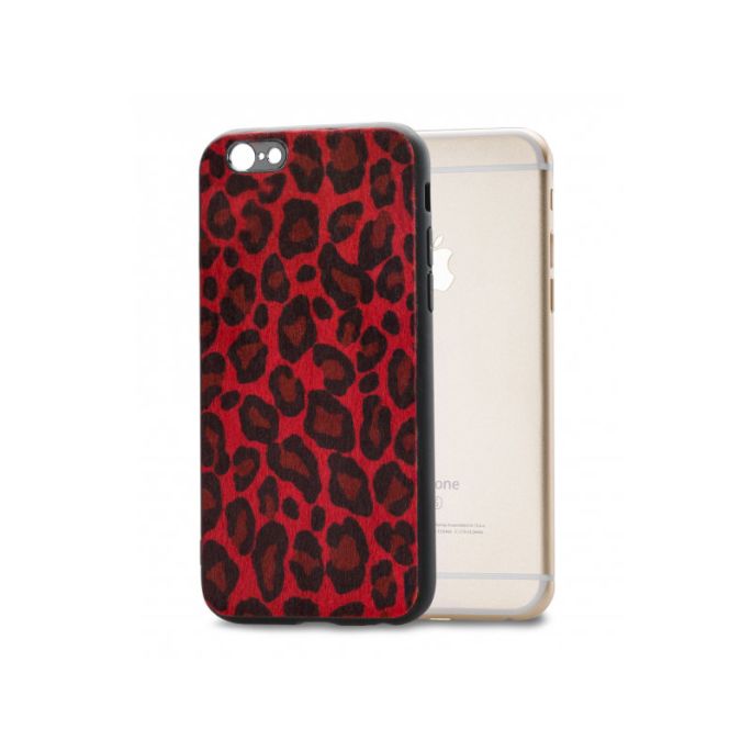 Mobilize Gelly Hoesje Apple iPhone 6/6S - Rood Leopard