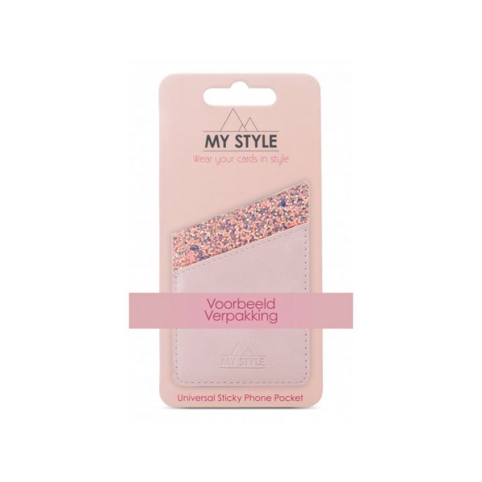 My Style Telefoonsticker voor Pasjes - Roze