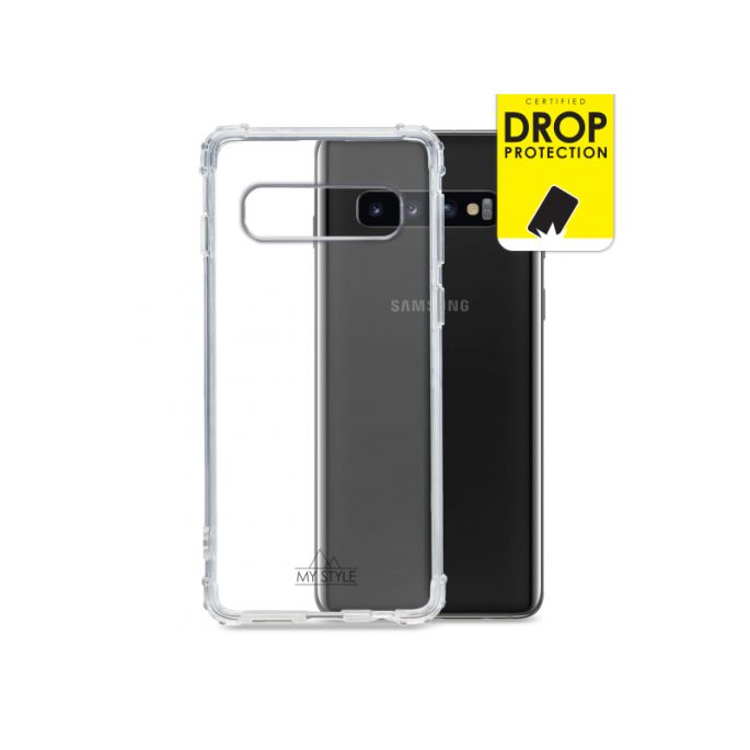 My Style Protective Flex Case voor Samsung Galaxy S10 - Transparant
