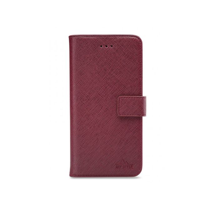 My Style Flex Book Case voor Samsung Galaxy J6+ - Rood