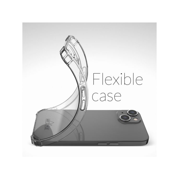 My Style Protective Flex Case voor Samsung Galaxy J6+ - Transparant