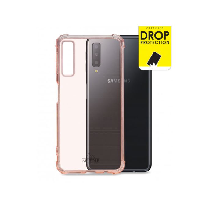 My Style Protective Flex Case voor Samsung Galaxy A7 2018 - Roze