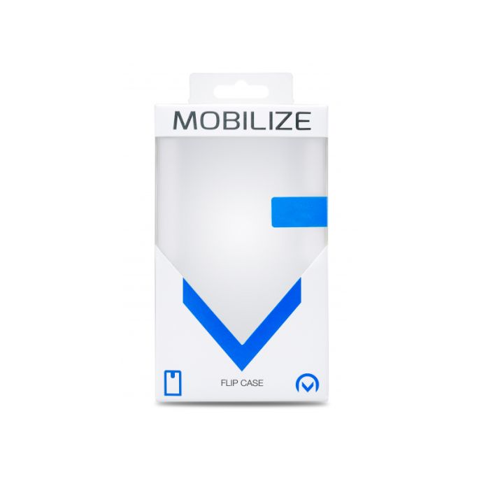Mobilize Classic Gelly Flip Case Huawei P Smart+ 2019 - Zwart