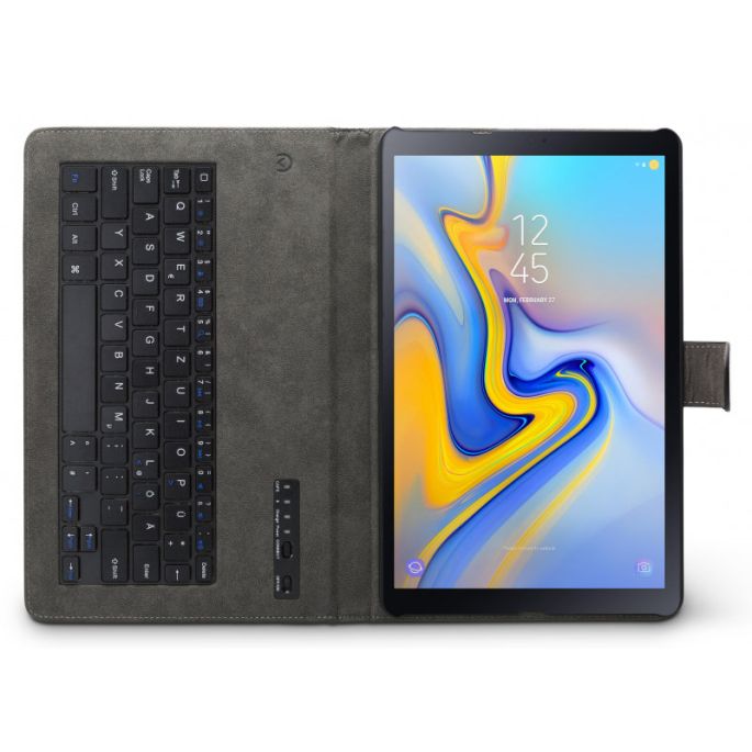 Mobilize Premium Bluetooth Toetsenbord Case Samsung Galaxy Tab A 10.5 2018 QWERTZ - Zwart