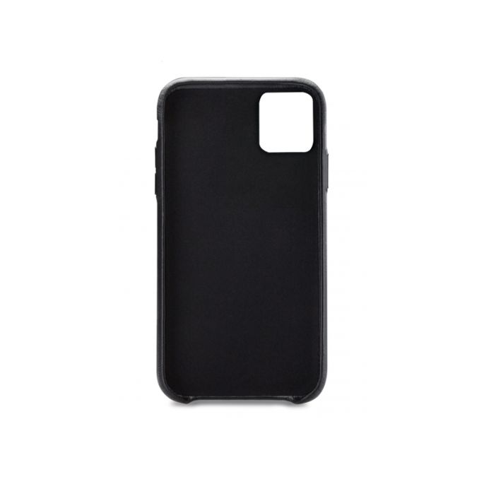 Senza Pure Lederen Cover met Card Slot Apple iPhone 11 Pro - Zwart
