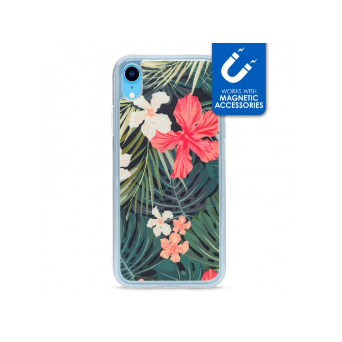 My Style Magneta Case voor Apple iPhone XR - Zwart Jungle