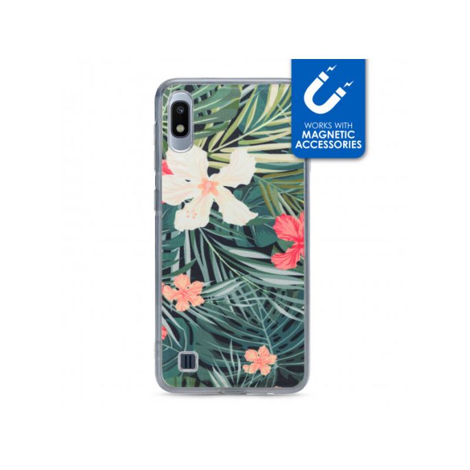 My Style Magneta Case voor Samsung Galaxy A10 - Zwart Jungle