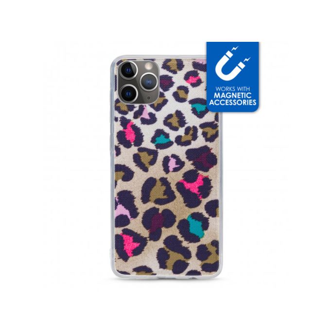 My Style Magneta Case voor Apple iPhone 11 Pro - Luipaard/Kleuren