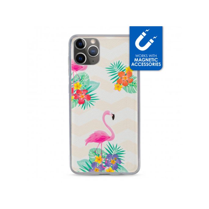 My Style Magneta Case voor Apple iPhone 11 Pro - Flamingo