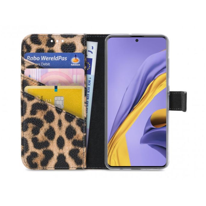 My Style Flex Book Case voor Samsung Galaxy A51 - Luipaard