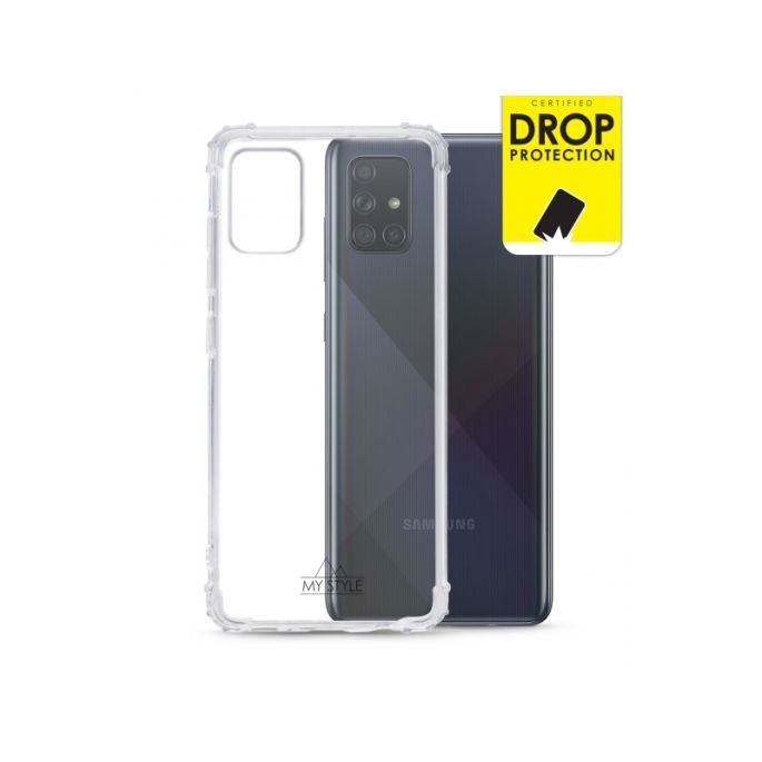 My Style Protective Flex Case voor Samsung Galaxy A71 - Transparant