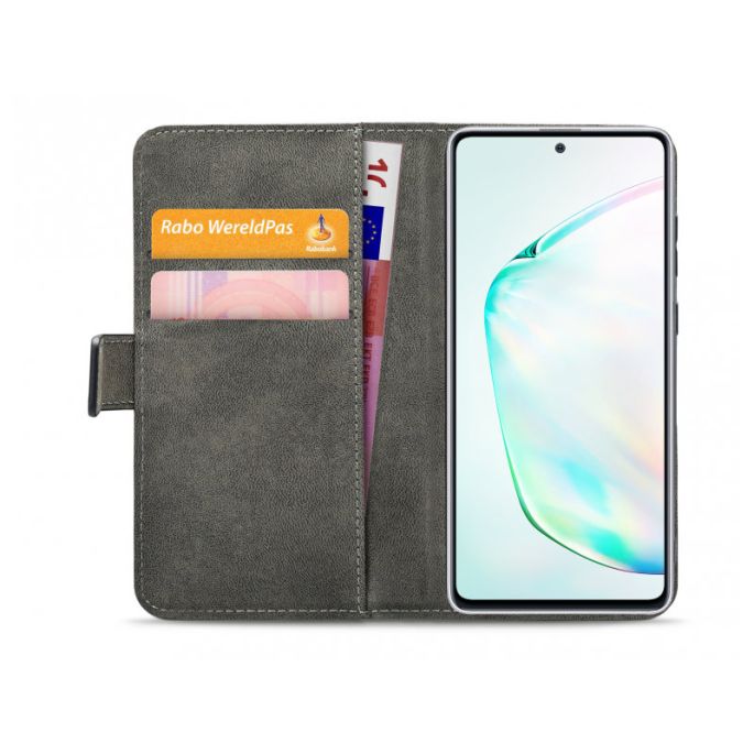 Mobilize Classic Gelly Book Case Samsung Galaxy Note10 Lite - Zwart