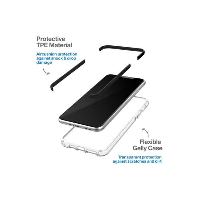 Mobilize Shatterproof Case Samsung Galaxy Note10 Lite - Zwart