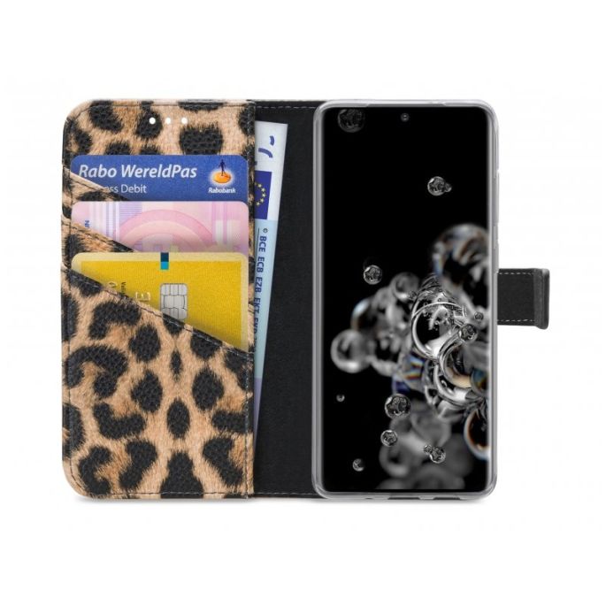 My Style Flex Book Case voor Samsung Galaxy S20 Ultra/S20 Ultra 5G - Luipaard