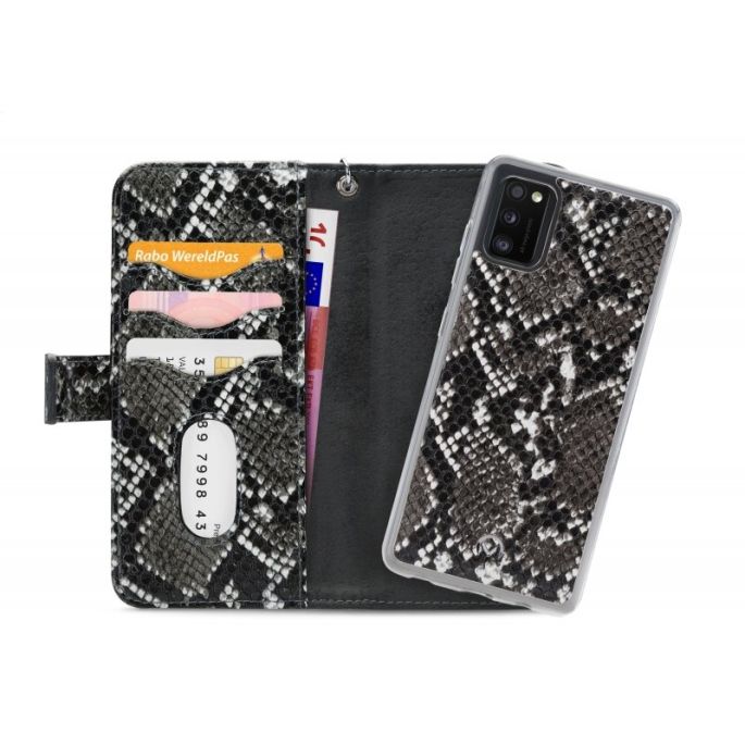 Mobilize Gelly Zipper Case 2in1 Samsung Galaxy A41 - Zwart/Snake