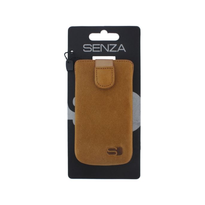 Senza Suede Slide Case Sunny Camel Size XL