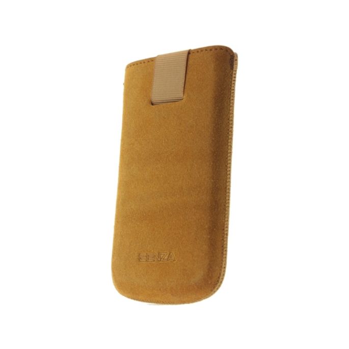 Senza Suede Slide Case Sunny Camel Size XL