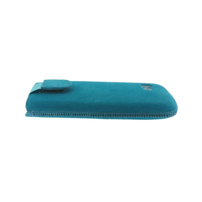 Senza Suede Slide Case Deep Turquoise Size M