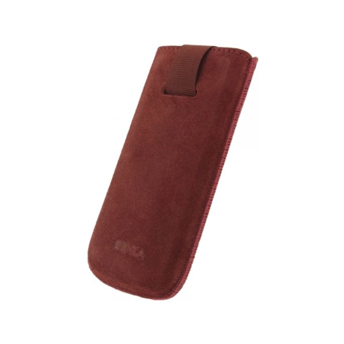 Senza Suede Slide Case Rusty Red Size S