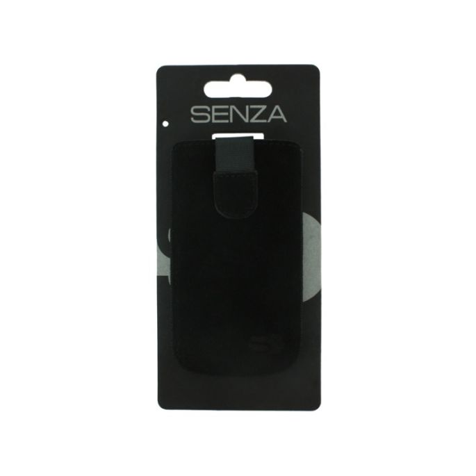 Senza Suede Slide Case Night Black Size M-Large