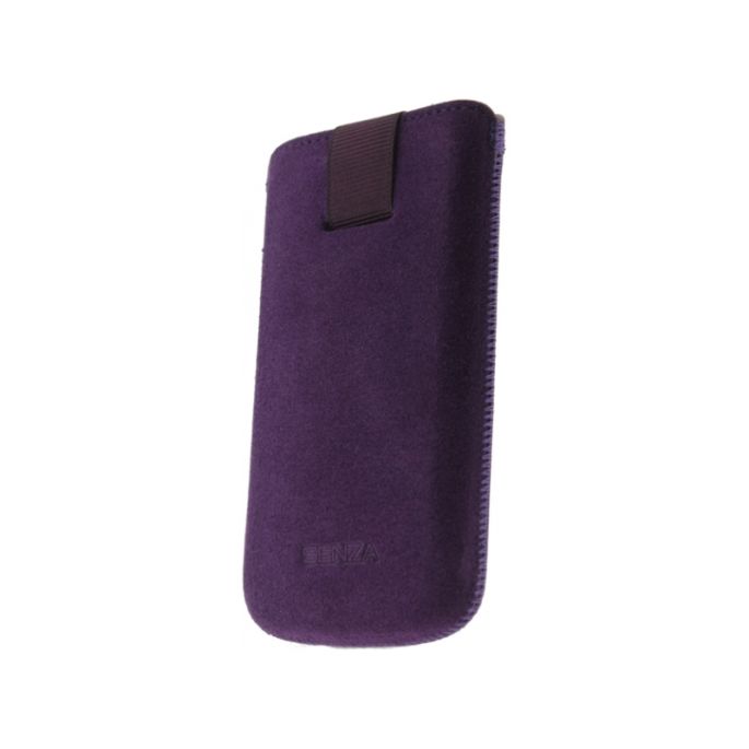 Senza Suede Slide Case Velvet Purple Size M-Large