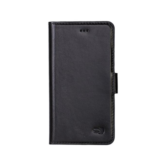 Senza Pure Leather Wallet Apple iPhone 6/6S Deep Black