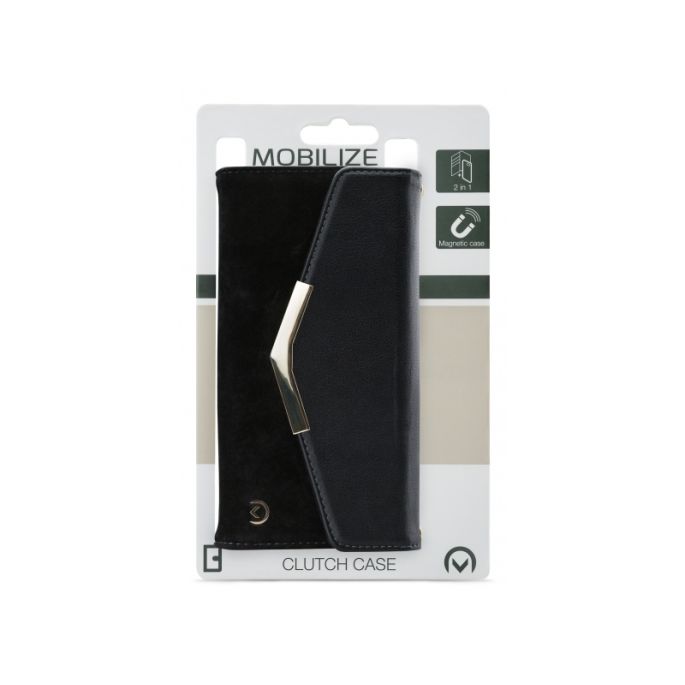 Mobilize 2in1 Gelly Velvet Clutch for Apple iPhone XR/11 Deep Black