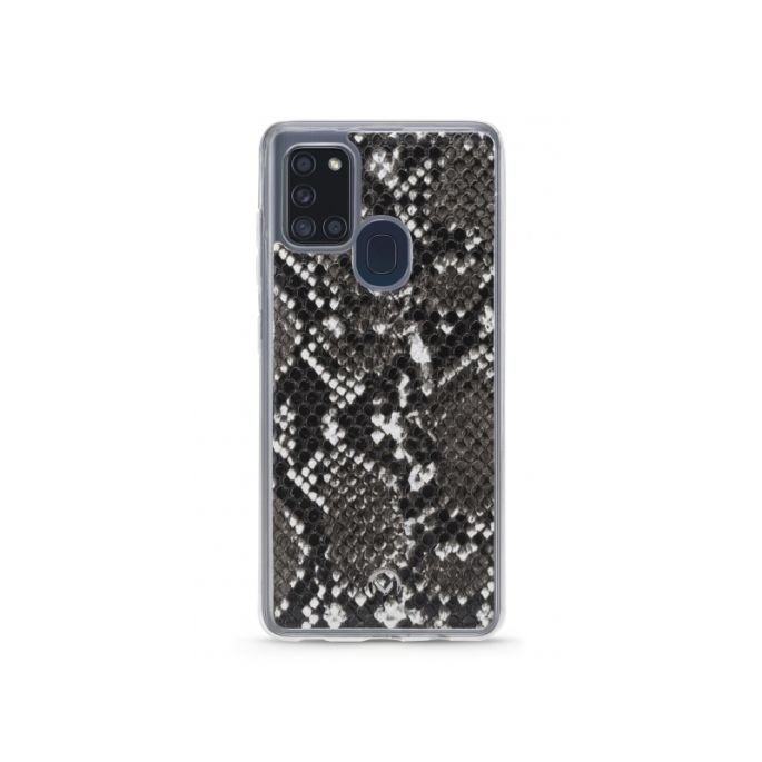 Mobilize Gelly Zipper Case 2in1 Samsung Galaxy A21s - Zwart/Snake