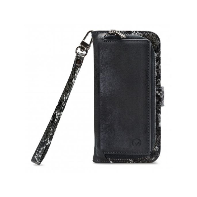 Mobilize Magnet Zipper Case 2in1 Apple iPhone 12 Mini - Zwart/Snake