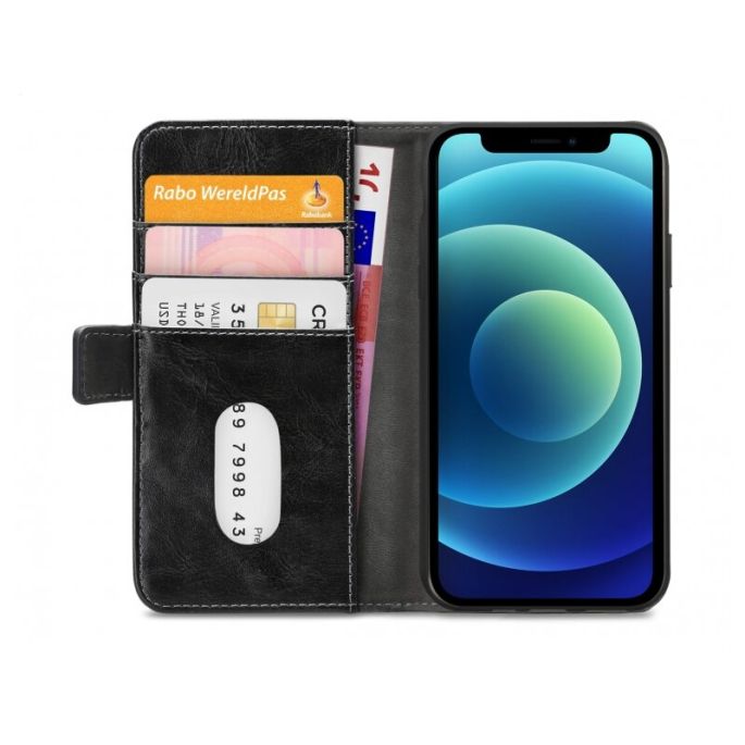 Mobilize Elite Gelly Wallet Book Case Apple iPhone 12 Mini Black
