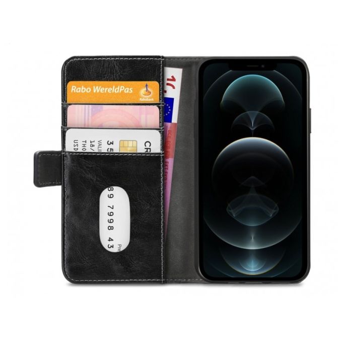 Mobilize Elite Gelly Book Case Apple iPhone 12 Pro Max - Zwart