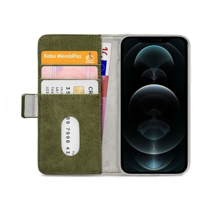 Mobilize Elite Gelly Book Case Apple iPhone 12 Pro Max - Groen