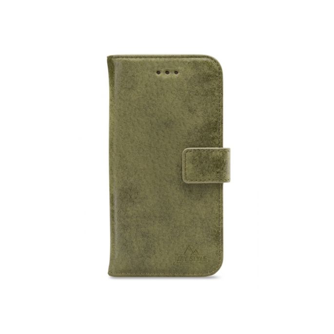 My Style Flex Book Case voor Apple iPhone 12 Mini - Groen