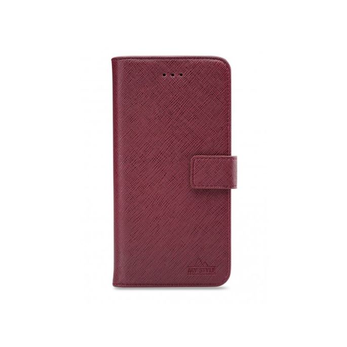 My Style Flex Book Case voor Apple iPhone 12 Pro Max - Rood