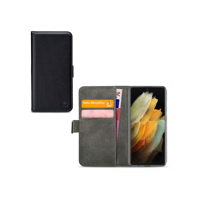 Mobilize Classic Gelly Book Case Samsung Galaxy S21 Ultra - Zwart