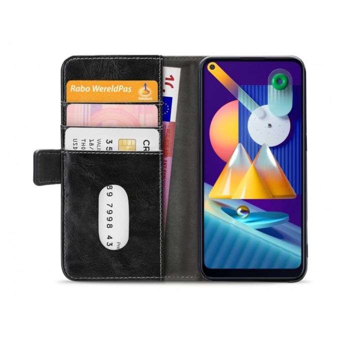 Mobilize Elite Gelly Book Case Samsung Galaxy M11 - Zwart