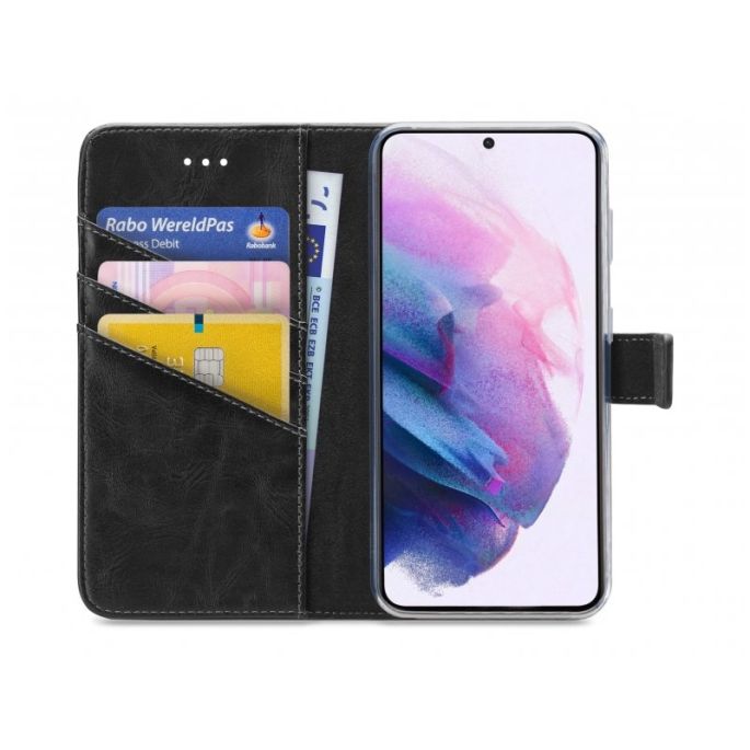 My Style Flex Book Case voor Samsung Galaxy S21 - Zwart