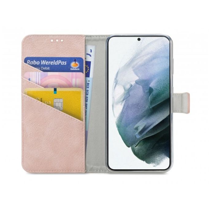 My Style Flex Book Case voor Samsung Galaxy S21+ - Roze