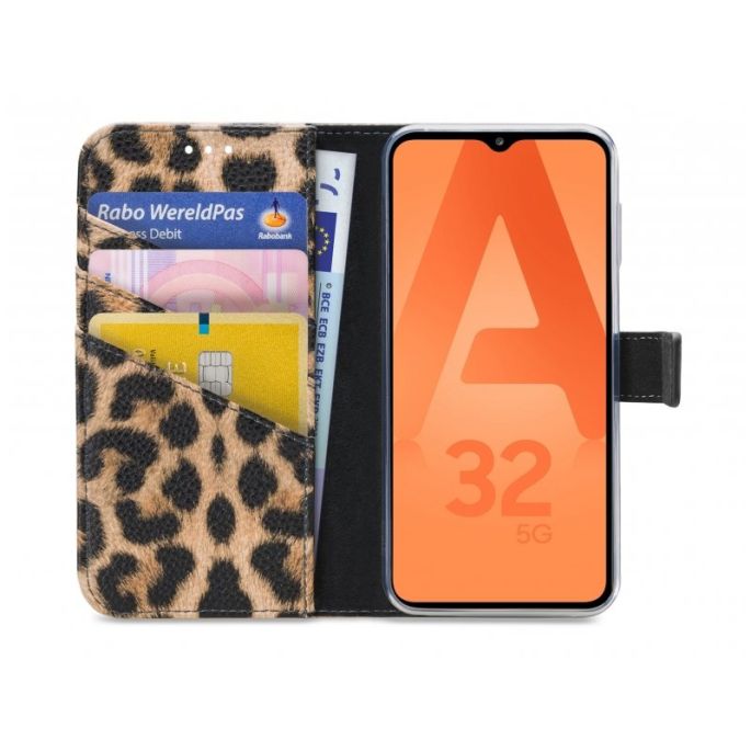 My Style Flex Book Case voor Samsung Galaxy A32 5G - Luipaard