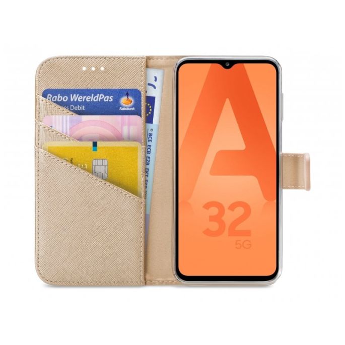 My Style Flex Book Case voor Samsung Galaxy A32 5G - Goud