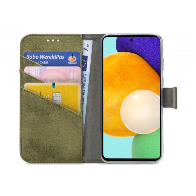 My Style Flex Book Case voor Samsung Galaxy A52/A52 5G/A52s 5G - Groen