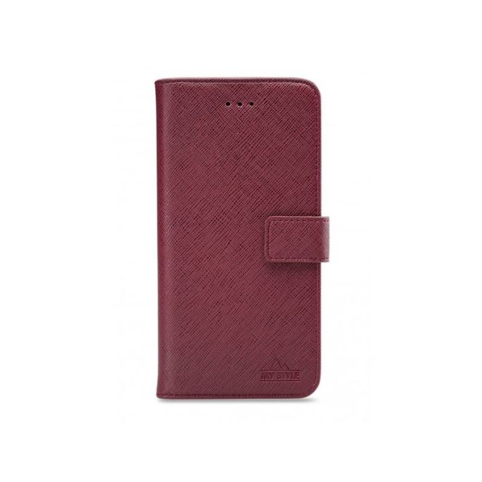 My Style Flex Book Case voor Samsung Galaxy A02s - Rood