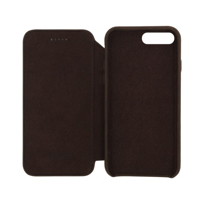 Senza Raw Skinny Leather Wallet Apple iPhone 7 Plus/8 Plus Chestnut Brown