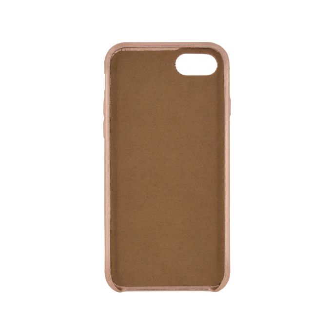 Senza Glam Leather Cover Apple iPhone 7/8/SE (2020/2022) Metallic Rosé