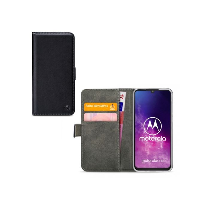 Mobilize Classic Gelly Book Case Motorola Moto One Zoom - Zwart