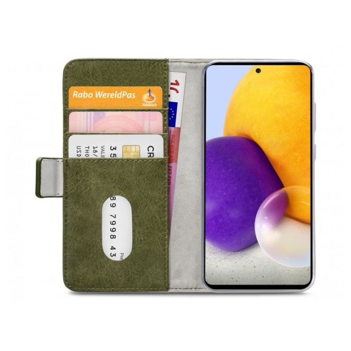 Mobilize Elite Gelly Book Case Samsung Galaxy A72 4G - Groen